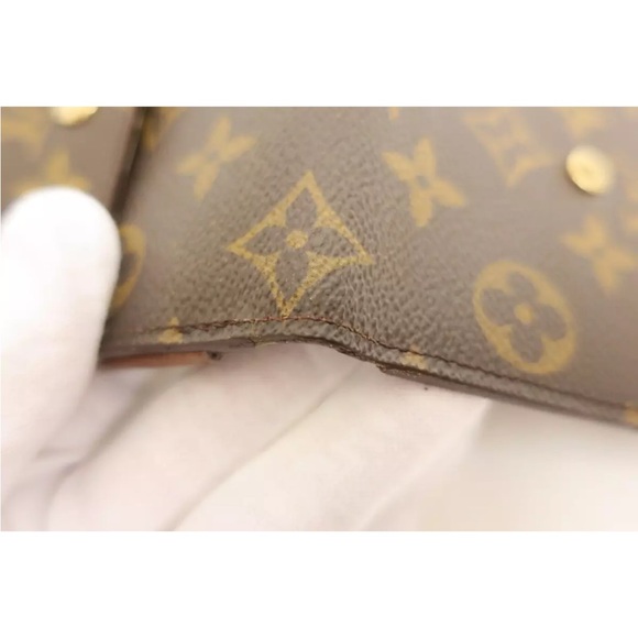 Authentic LOUIS VUITTON Monogram Portefeiulle Elise Leather Wallet #26663 - Picture 6 of 16